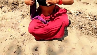 Farmer’s Wife Working In Field Showing Ass And Giving Head, Painful Sex, Hindi
